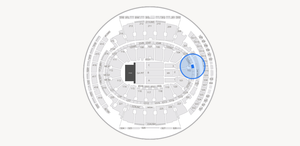 Madison Square Garden Seating Chart