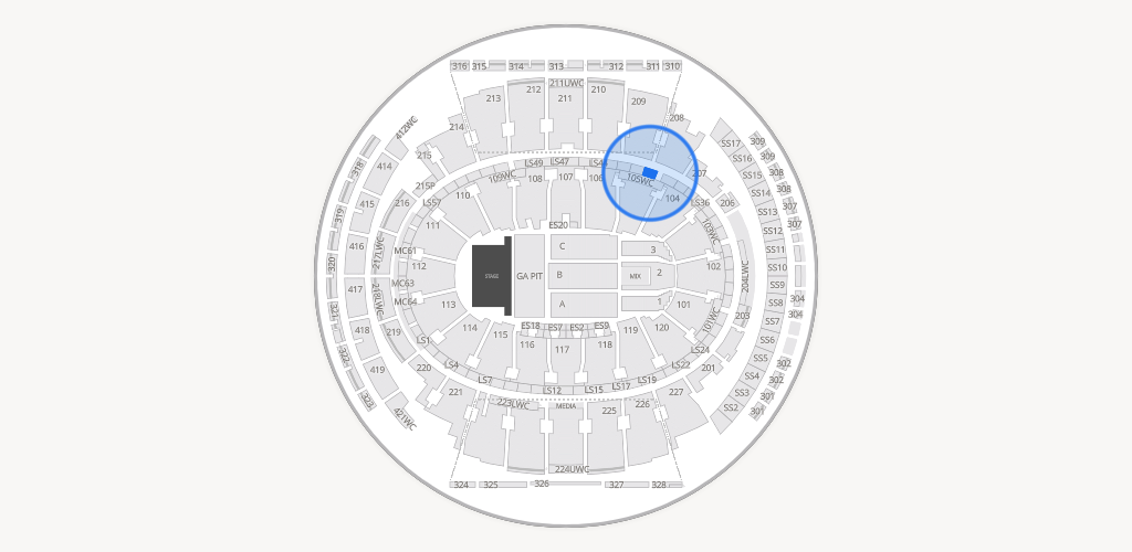 Madison Square Garden Seating Chart