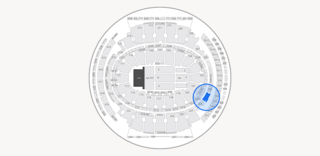 Madison Square Garden Seating Chart