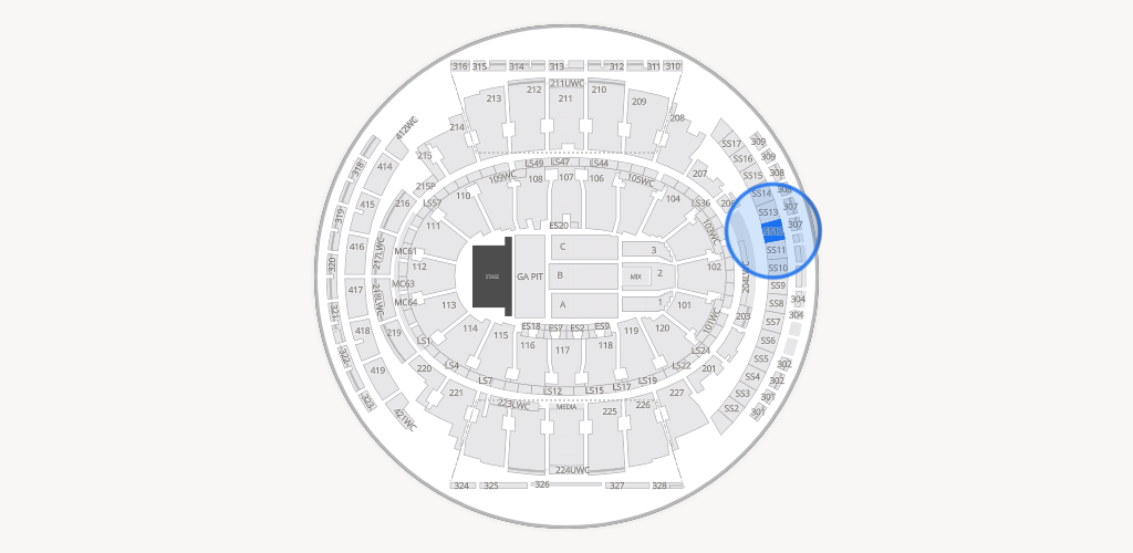 Madison Square Garden Seating Chart