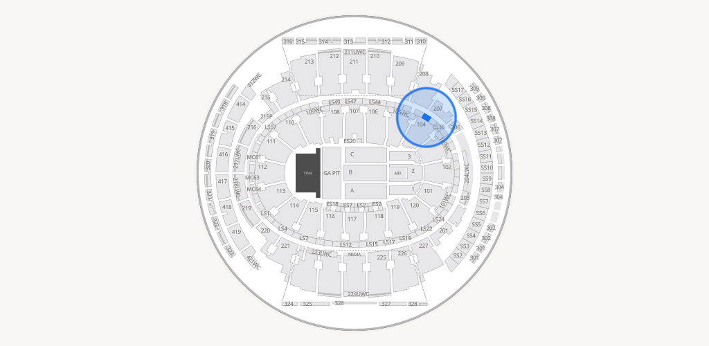 Madison Square Garden Seating Chart
