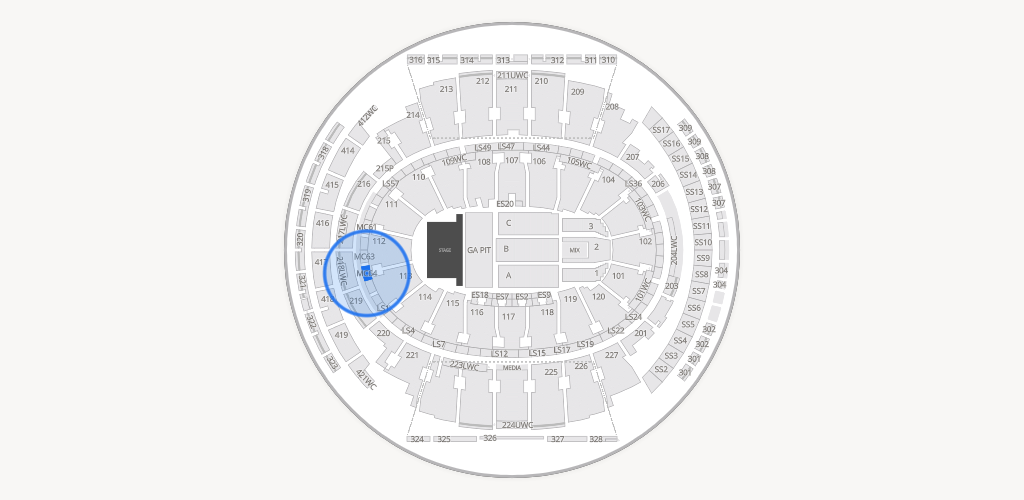 Madison Square Garden Seating Chart