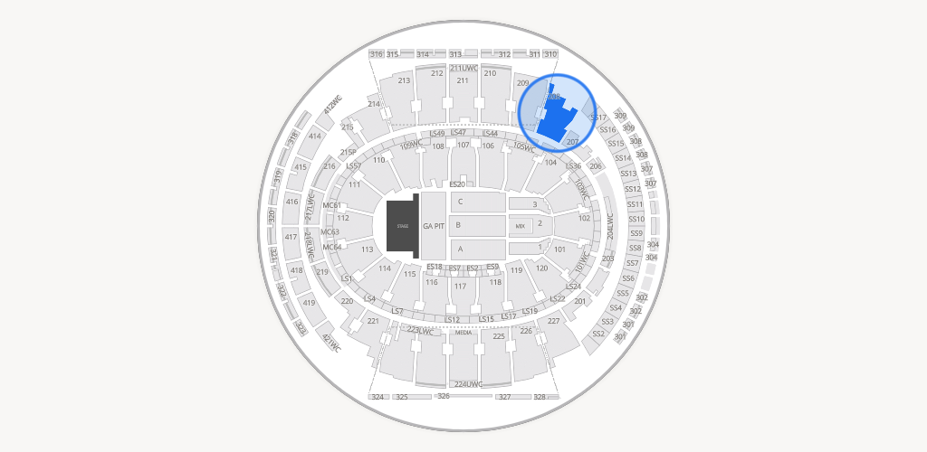 Madison Square Garden Seating Chart
