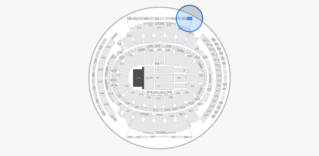 Madison Square Garden Seating Chart