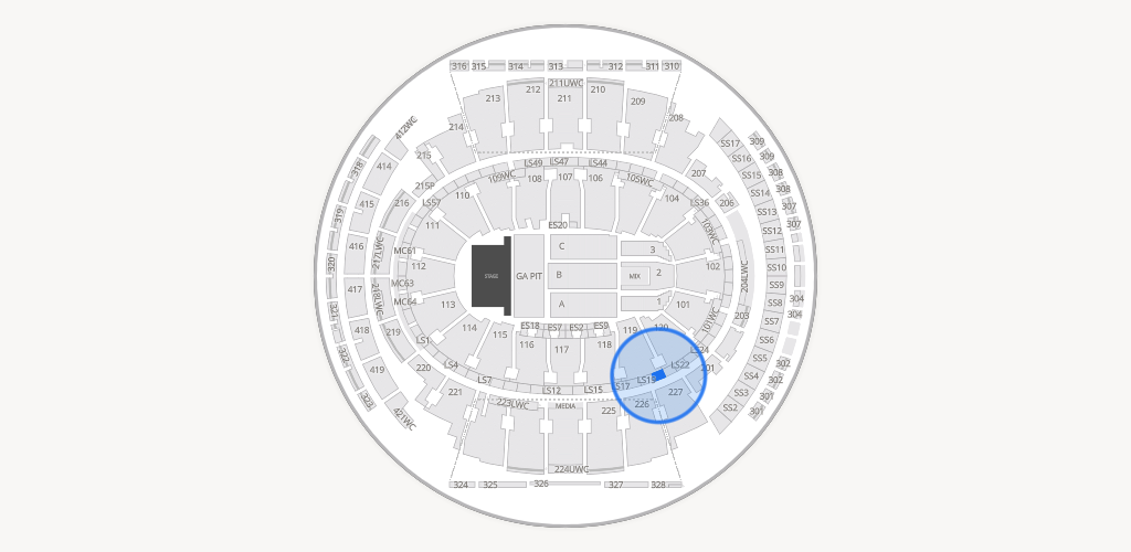 Madison Square Garden Seating Chart