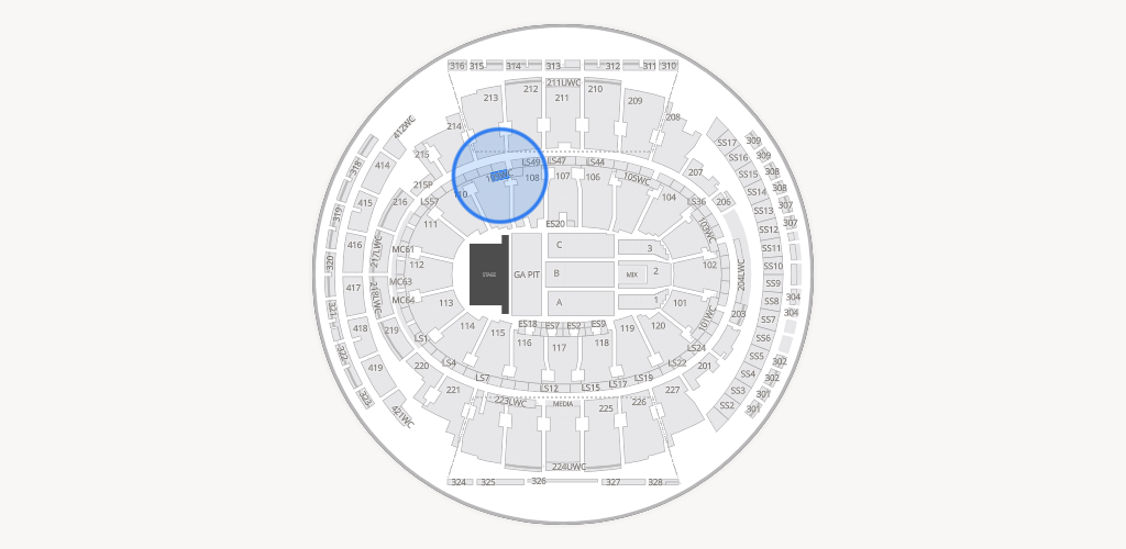 Madison Square Garden Seating Chart