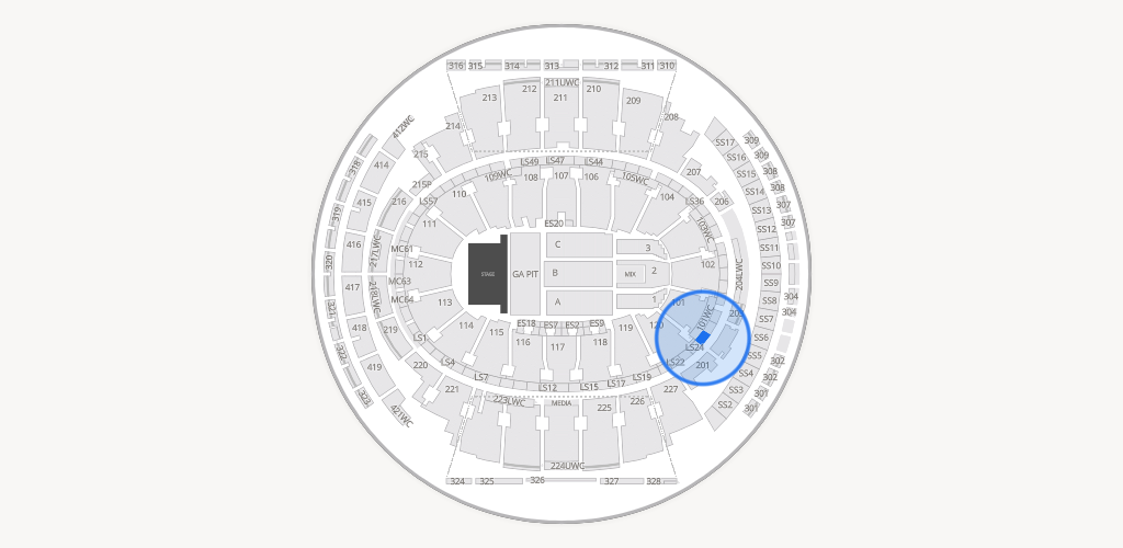 Madison Square Garden Seating Chart