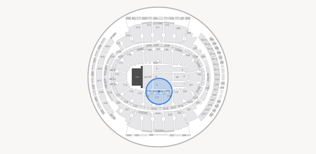 Madison Square Garden Seating Chart