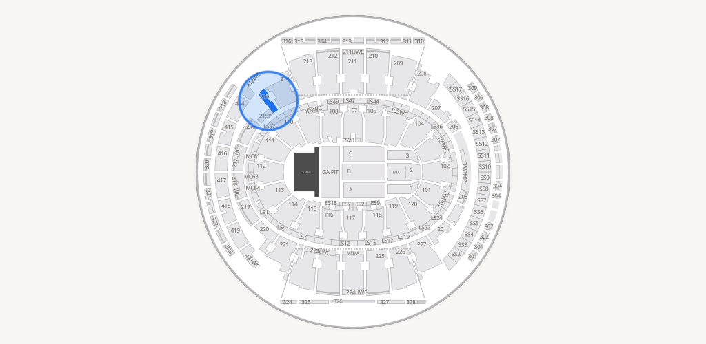 Madison Square Garden Seating Chart