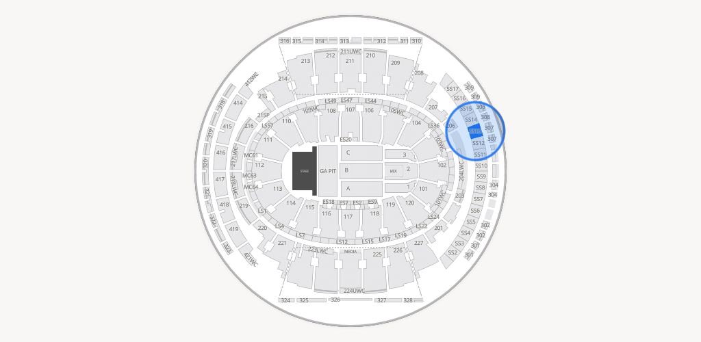 Madison Square Garden Seating Chart