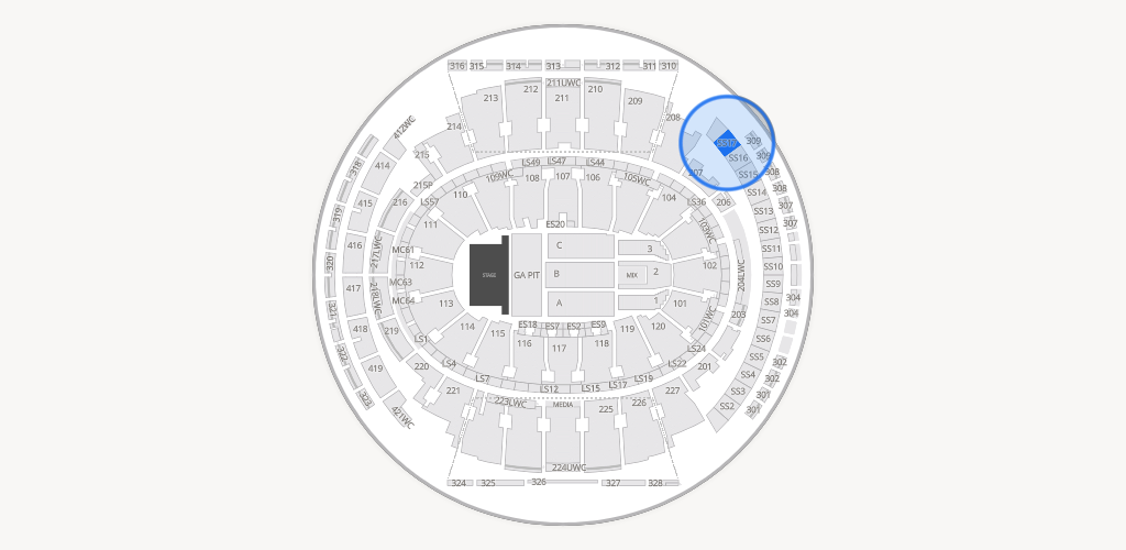 Madison Square Garden Seating Chart