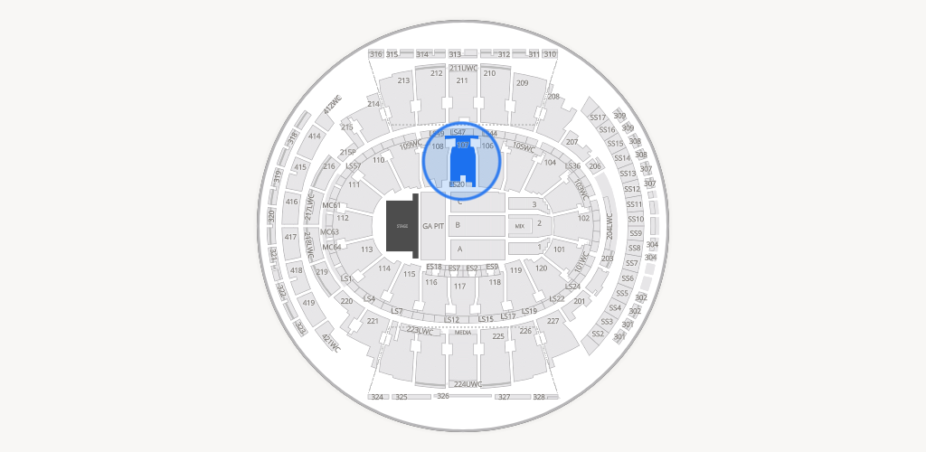 Madison Square Garden Seating Chart