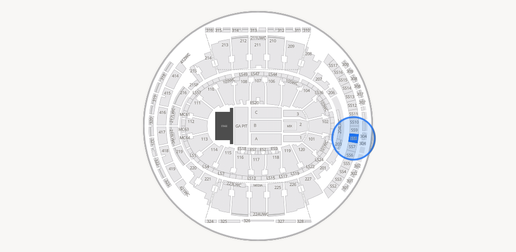 Madison Square Garden Seating Chart