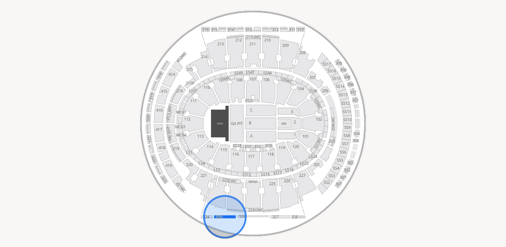 Madison Square Garden Seating Chart