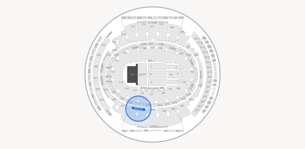Madison Square Garden Seating Chart