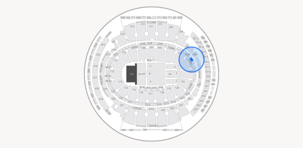 Madison Square Garden Seating Chart