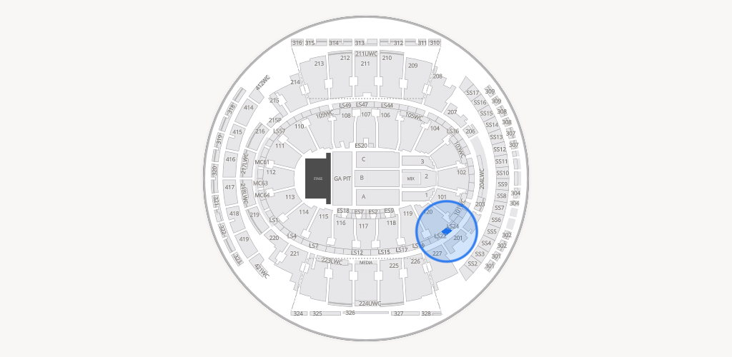Madison Square Garden Seating Chart