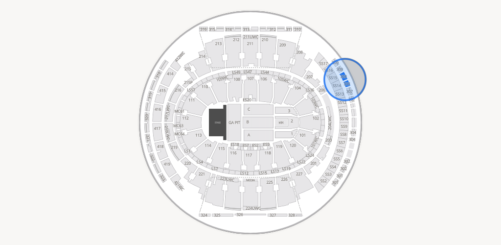 Madison Square Garden Seating Chart