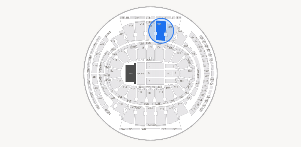 Madison Square Garden Seating Chart