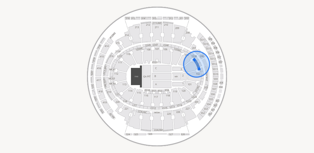 Madison Square Garden Seating Chart