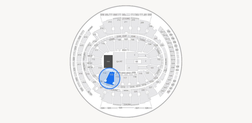 Madison Square Garden Seating Chart