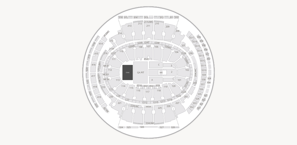 Madison Square Garden Seating Chart