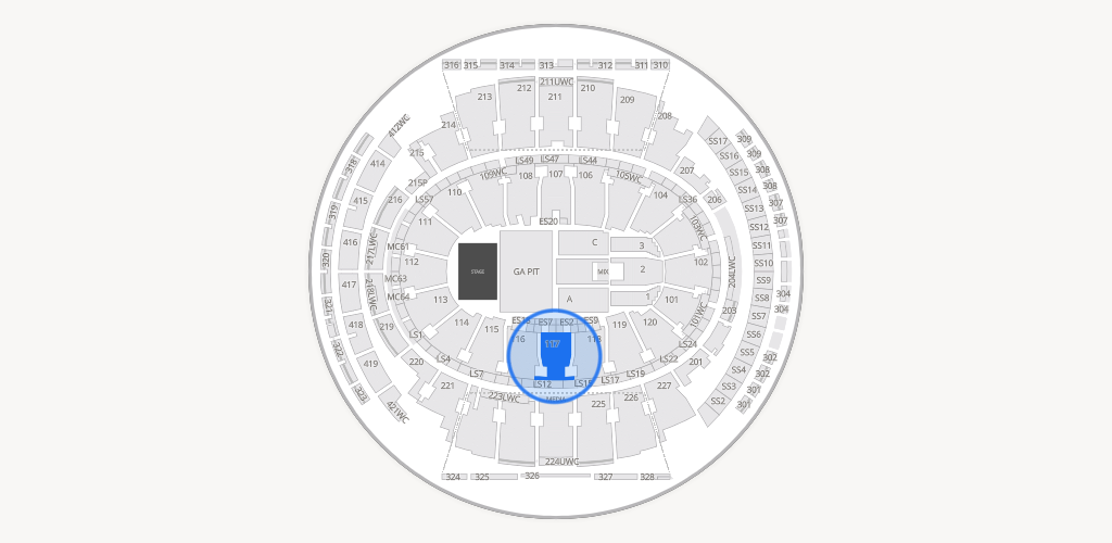 Madison Square Garden Seating Chart