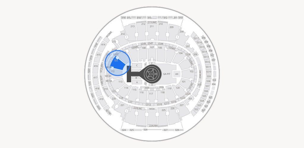 Madison Square Garden Seating Chart