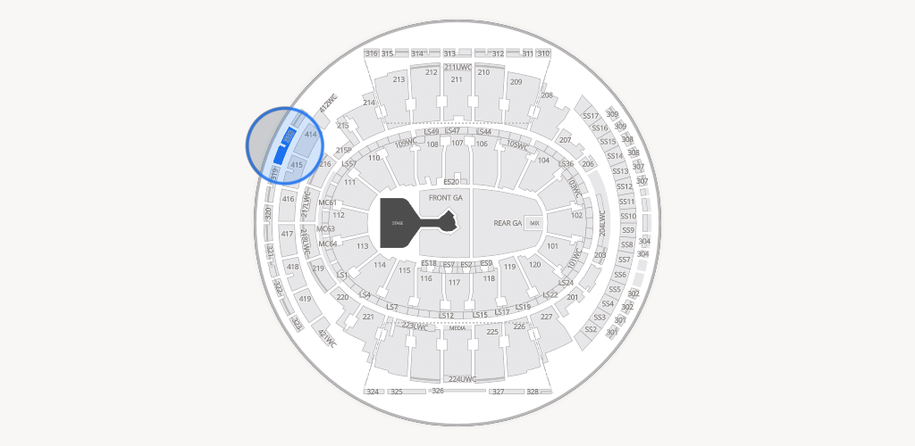 Madison Square Garden Seating Chart