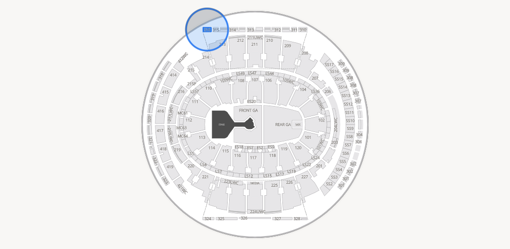 Madison Square Garden Seating Chart