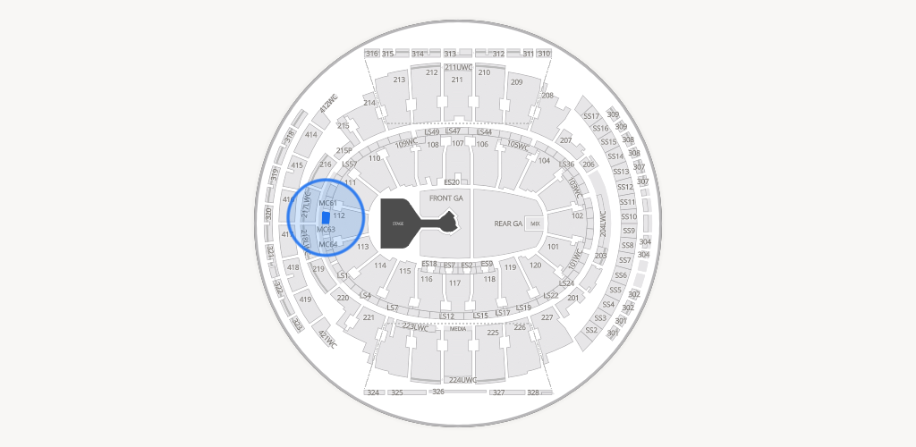 Madison Square Garden Seating Chart