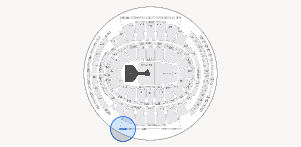 Madison Square Garden Seating Chart