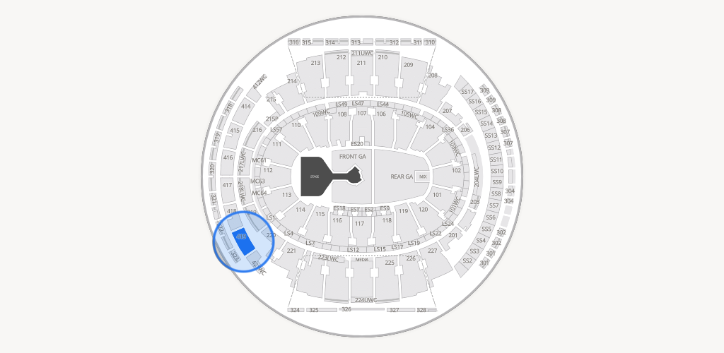 Madison Square Garden Seating Chart