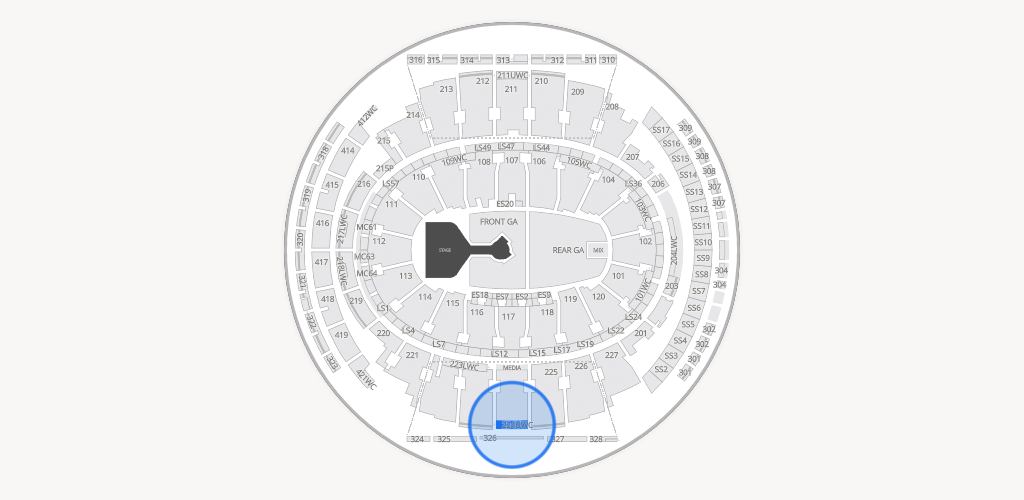 Madison Square Garden Seating Chart