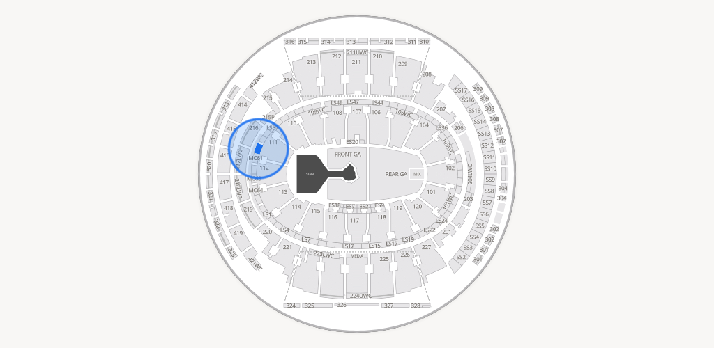 Madison Square Garden Seating Chart