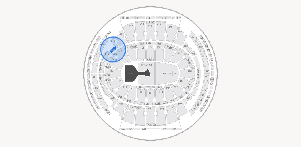 Madison Square Garden Seating Chart