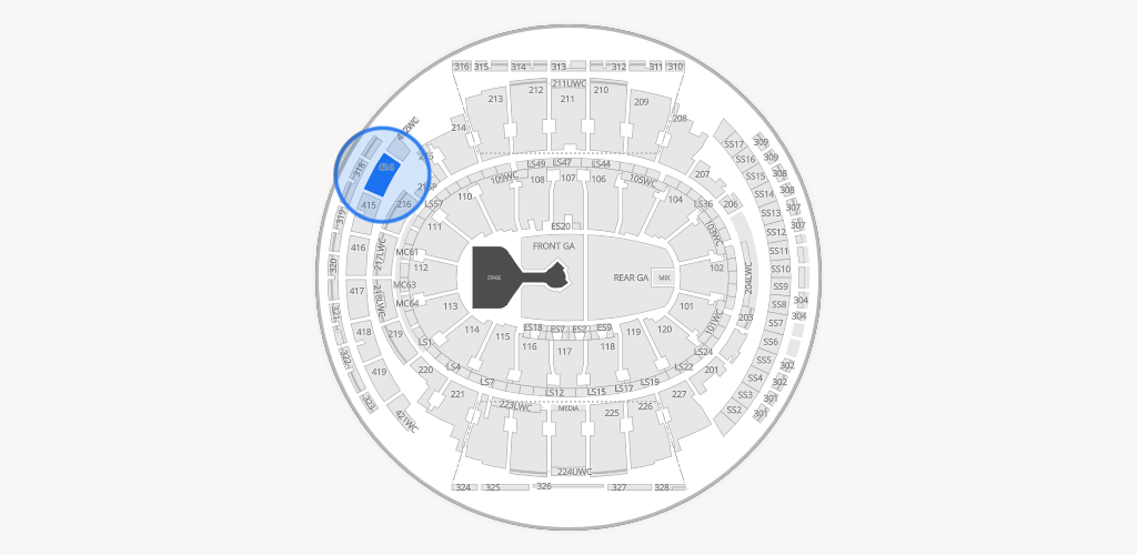 Madison Square Garden Seating Chart