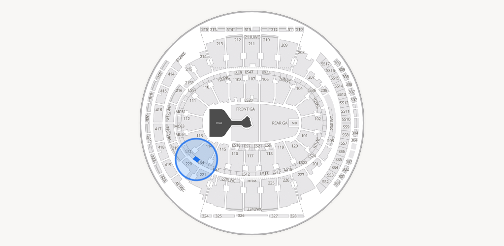 Madison Square Garden Seating Chart