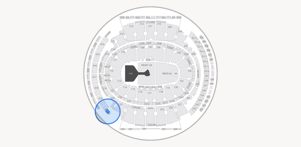 Madison Square Garden Seating Chart