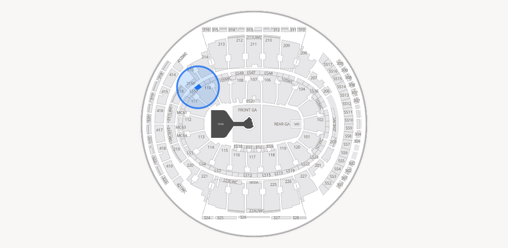 Madison Square Garden Seating Chart