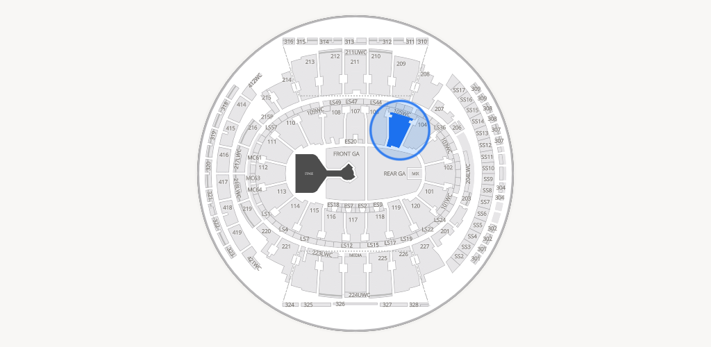 Madison Square Garden Seating Chart