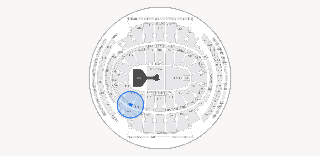 Madison Square Garden Seating Chart