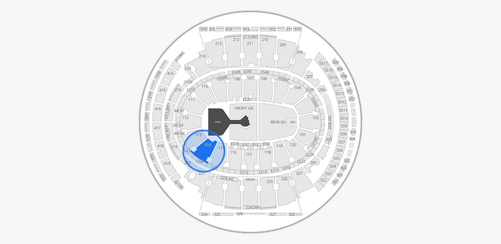 Madison Square Garden Seating Chart
