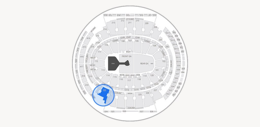Madison Square Garden Seating Chart