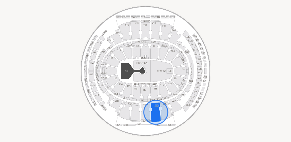 Madison Square Garden Seating Chart