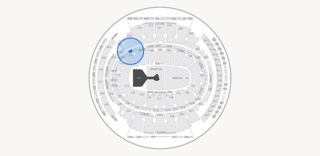 Madison Square Garden Seating Chart