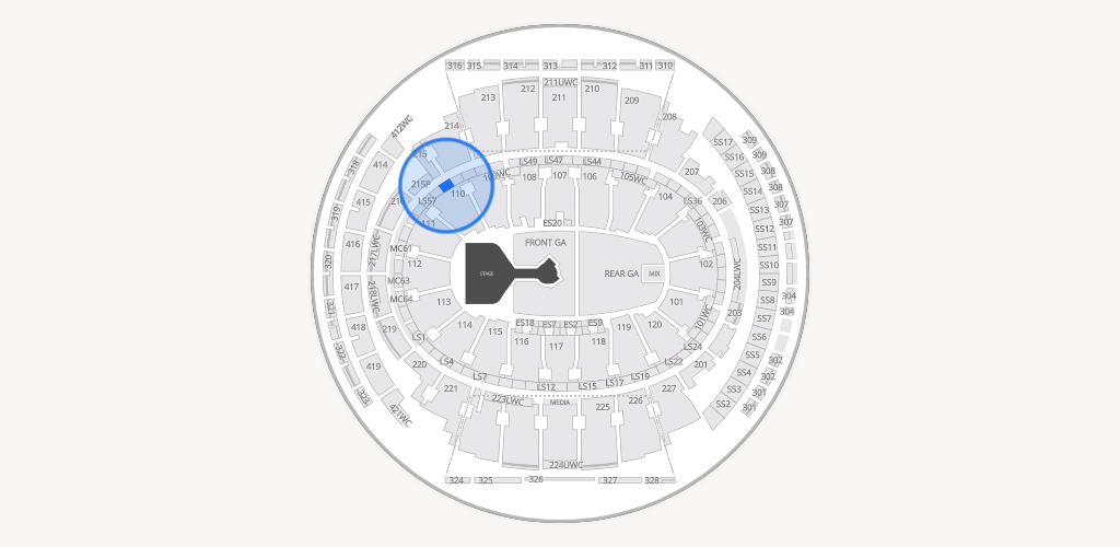 Madison Square Garden Seating Chart