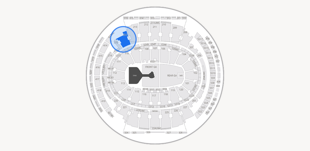 Madison Square Garden Seating Chart