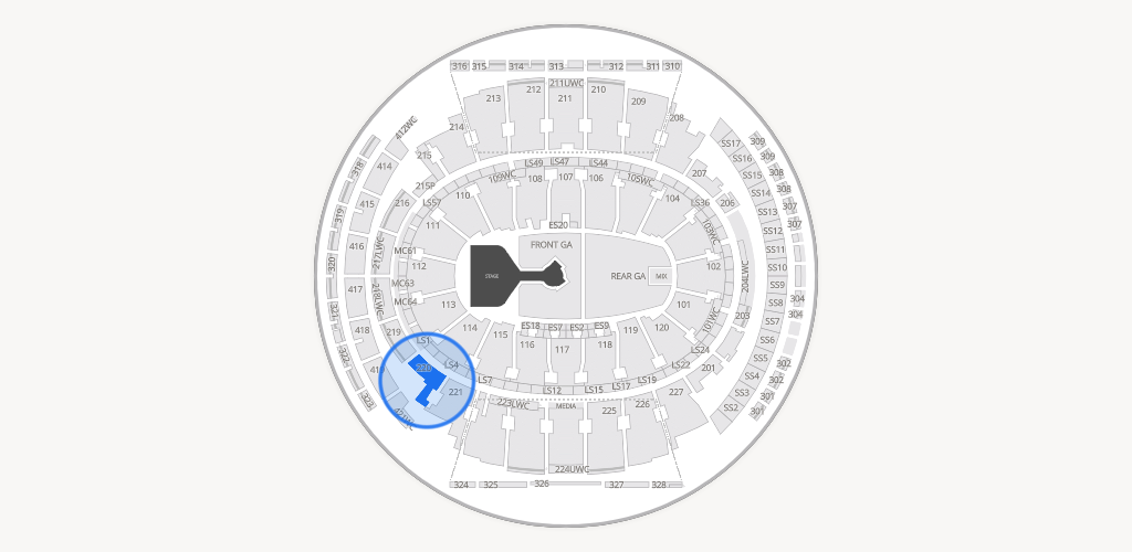 Madison Square Garden Seating Chart
