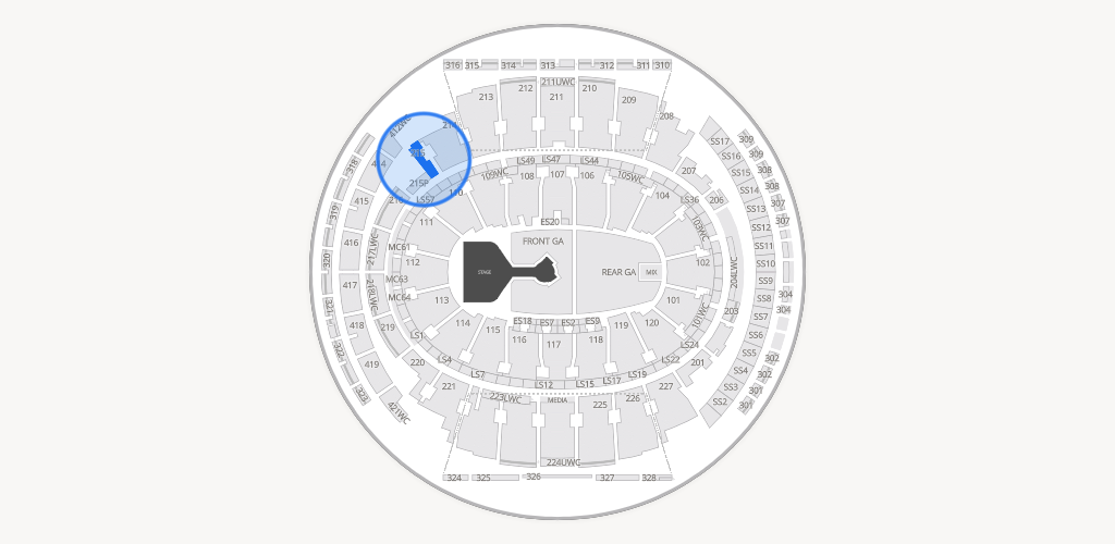 Madison Square Garden Seating Chart